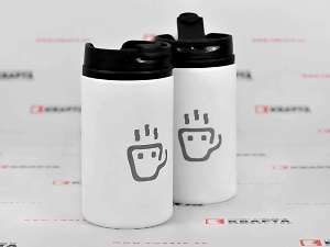 Лазерная гравировка на термобутылках