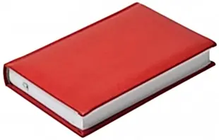 Ежедневник недатированный А6, Nature, красный Ежедневник недатированный А6, Nature, красный