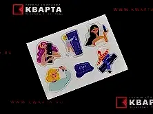 Стикерпаки с заливкой полимерной смолой для "CLAIR"