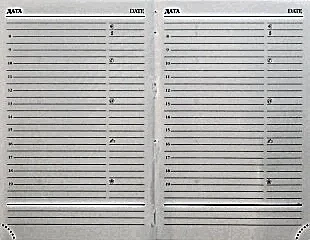 Ежедневник недатированный А6, Casco, синий Ежедневник недатированный А6, Casco, синий