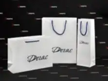 Брендированные бумажные пакеты для "ДЕГАС"