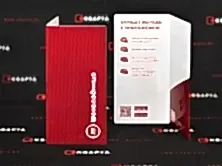 Чек-бук с внутренним карманом для кафе "ШОКОЛАДНИЦА"