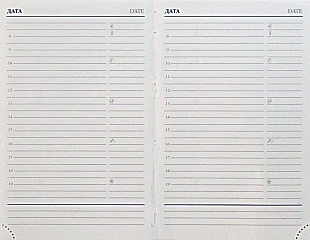 Ежедневник недатированный А6, Sevilia, белый