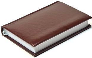 Ежедневник недатированный А6, Image, коричневый