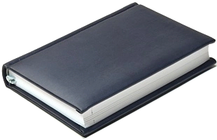 Ежедневник недатированный А6, Liga, синий Ежедневник недатированный А6, Liga, синий