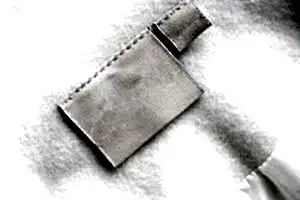 Бирки тканевые