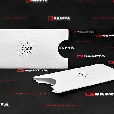 Брендированные конверты из дизайнерского картона для "SVOY"