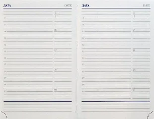 Ежедневник недатированный А6, Nature, коричневый Ежедневник недатированный А6, Nature, коричневый