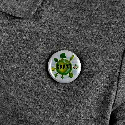 Металлические закатные значки для "СКАУТ"