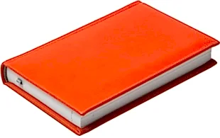 Ежедневник недатированный А6, Nature, оранжевый Ежедневник недатированный А6, Nature, оранжевый