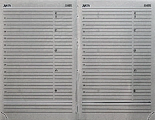 Ежедневник недатированный А6, Image, коричневый