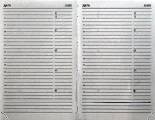 Ежедневник недатированный А6, Liga, синий Ежедневник недатированный А6, Liga, синий