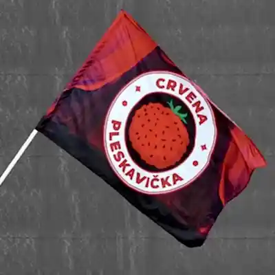 Флаг для "CRVENA PLESKAVICKA"