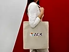 Сумки-шопперы с логотипом для "ДСК"