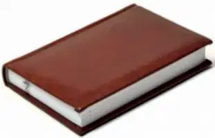 Ежедневник недатированный А6, Nature, коричневый Ежедневник недатированный А6, Nature, коричневый