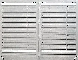 Ежедневник недатированный А6, Casco, серый Ежедневник недатированный А6, Casco, серый