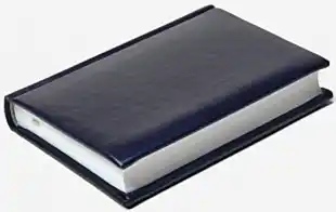 Ежедневник недатированный А6, Esprit, синий Ежедневник недатированный А6, Esprit, синий